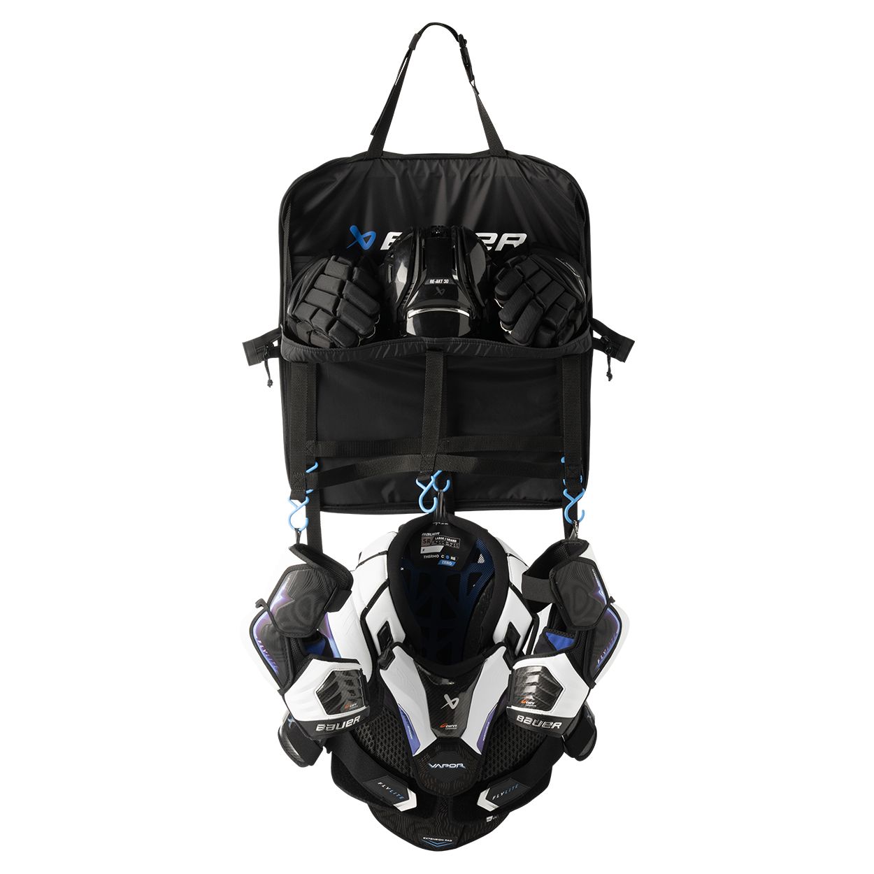 Bauer Hanging Gear Rack Front_Flat