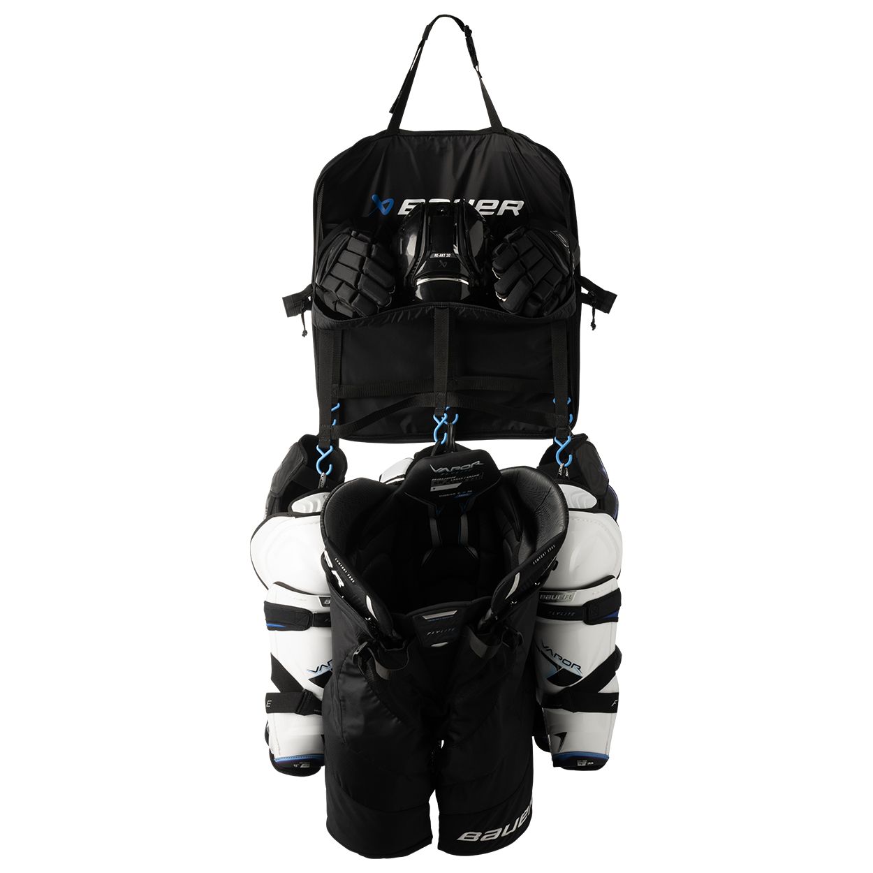 Bauer Hanging Gear Rack Front_Flat