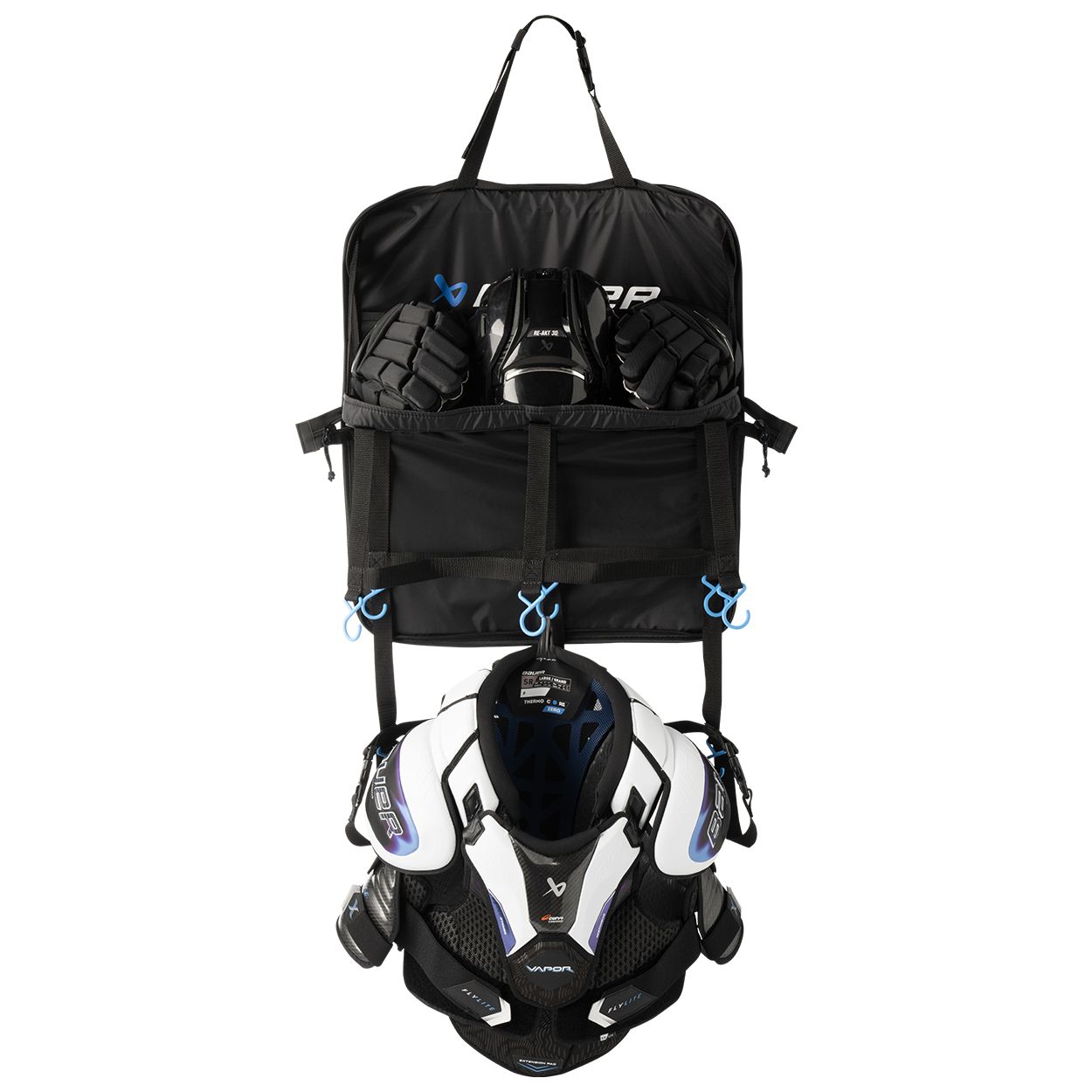 Bauer Hanging Gear Rack Front_Flat