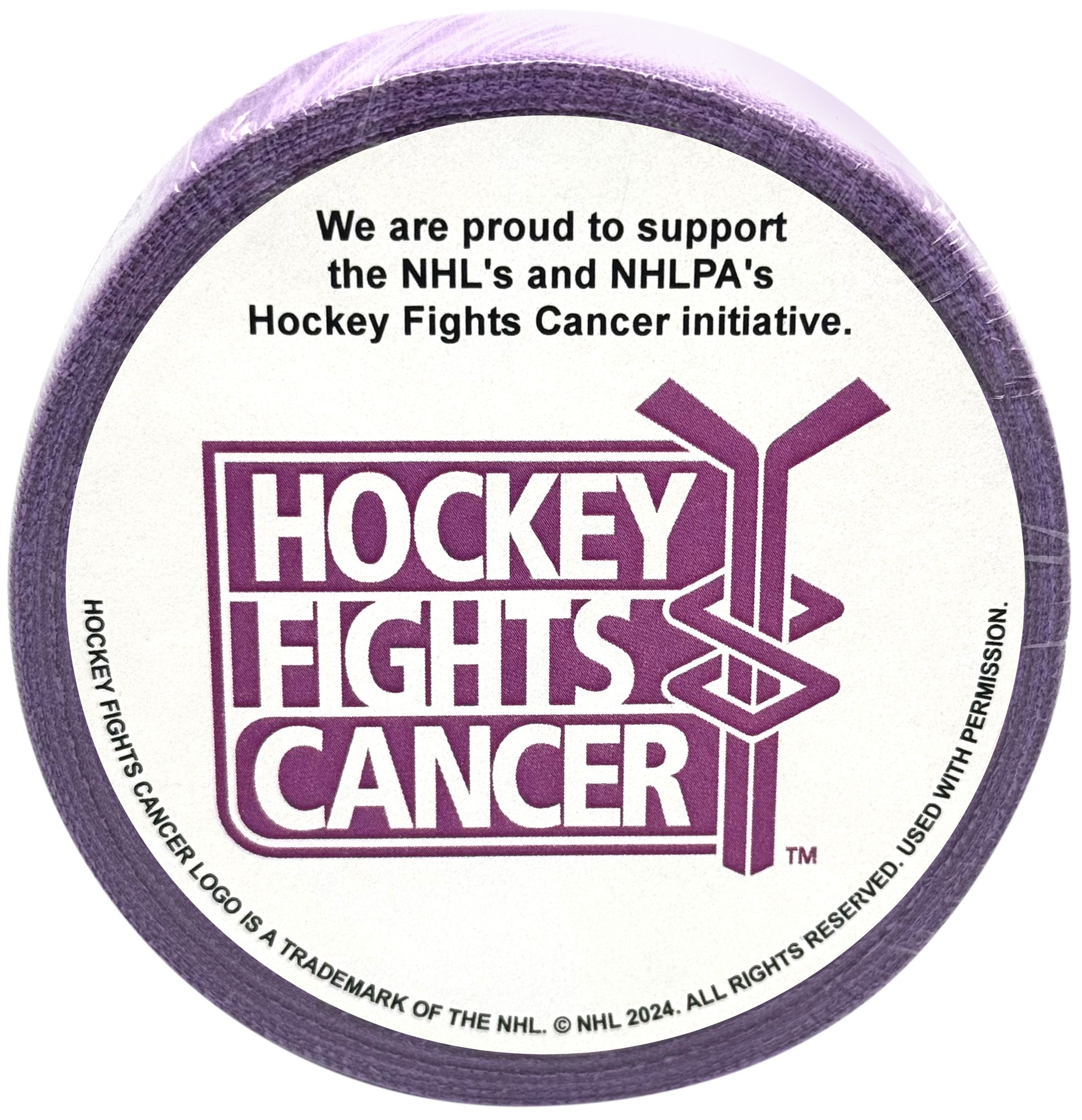 Comp-o-stik "Hockey Fights Cancer" Hockey Tape, 24-mm x 18-m