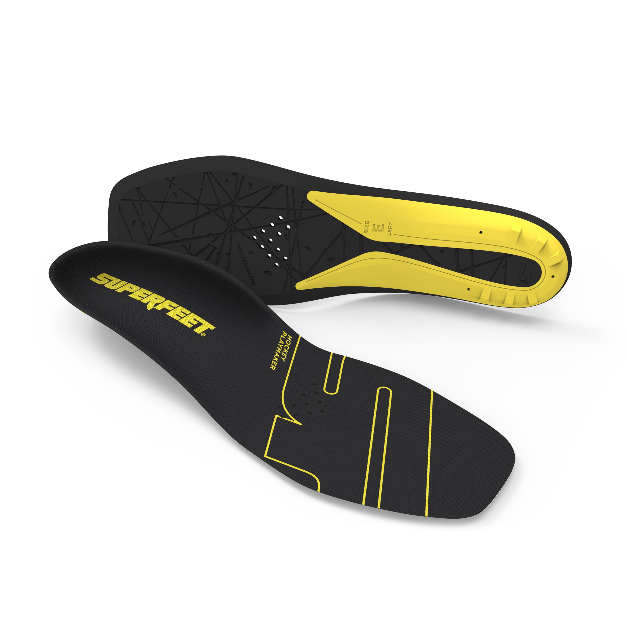 Superfeet Hockey Playmaker Skate Insoles