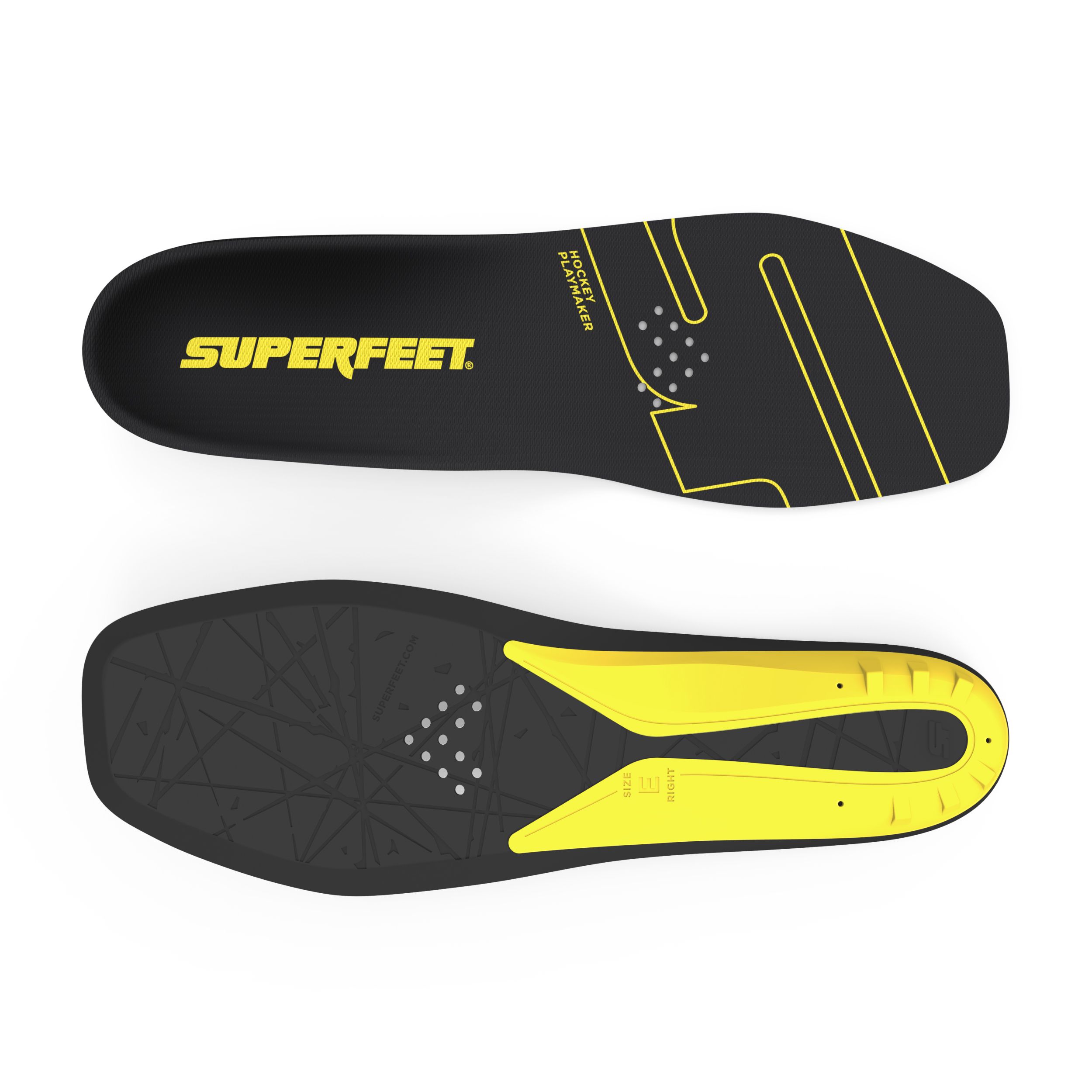 Superfeet Hockey Playmaker Skate Insoles