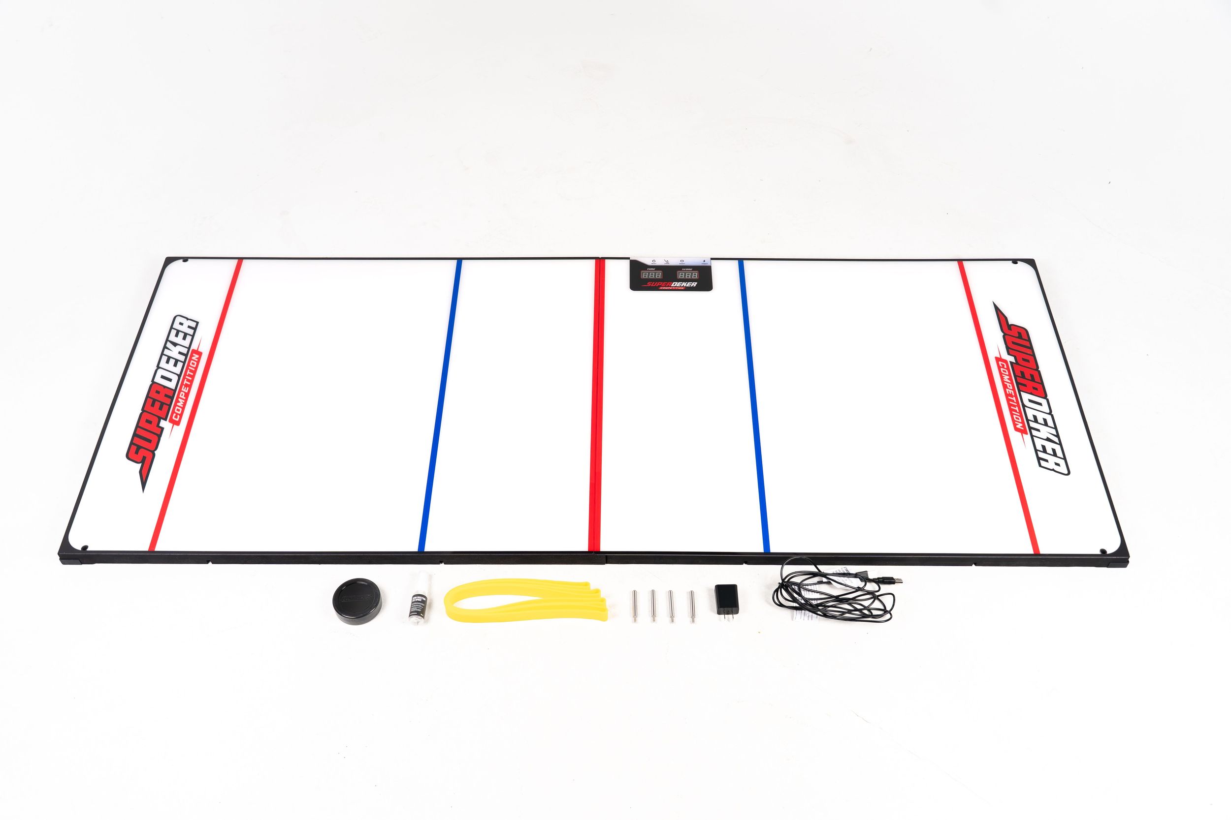 HockeyShot SuperDeker®️ Competition Hockey Training 2-Panel Overhead_Plunge