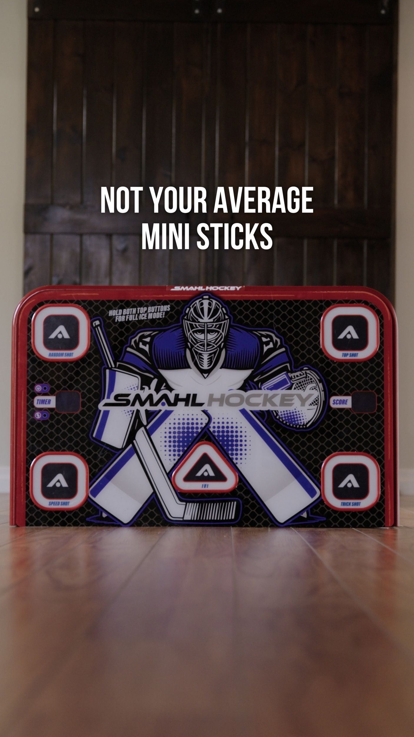 SMAHL Mini Hockey Net System Front_Flat