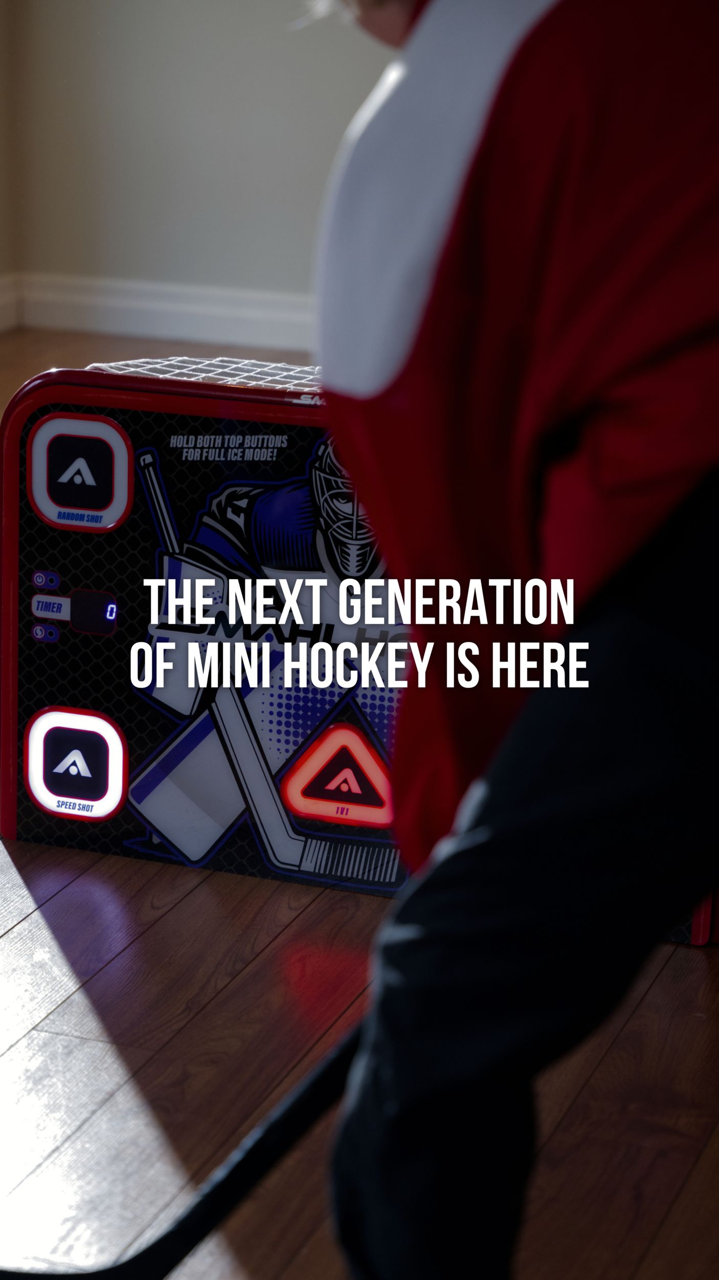 SMAHL Mini Hockey Net System CloseUp