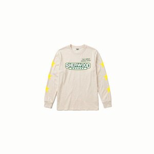 Sherwood Ecru Long Sleeve T-Shirt