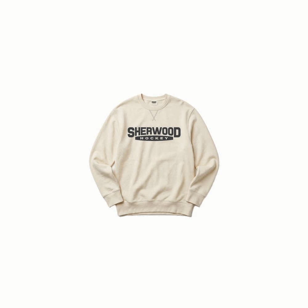 Sherwood Ecru Crew Neck Sweater