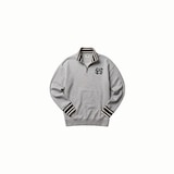 Sherwood French 1/4 Zip Long Sleeve Top Front_Flat