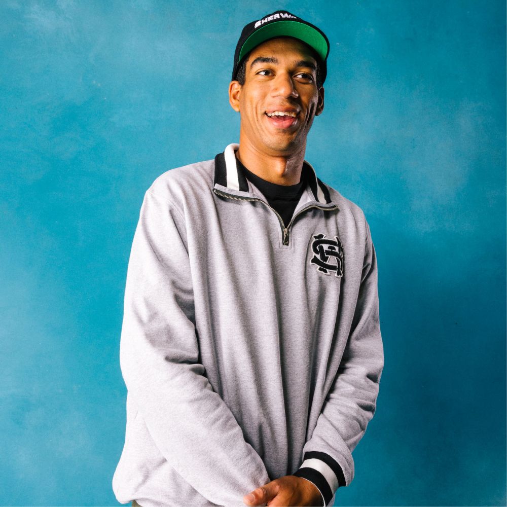 Sherwood French 1/4 Zip Long Sleeve Top