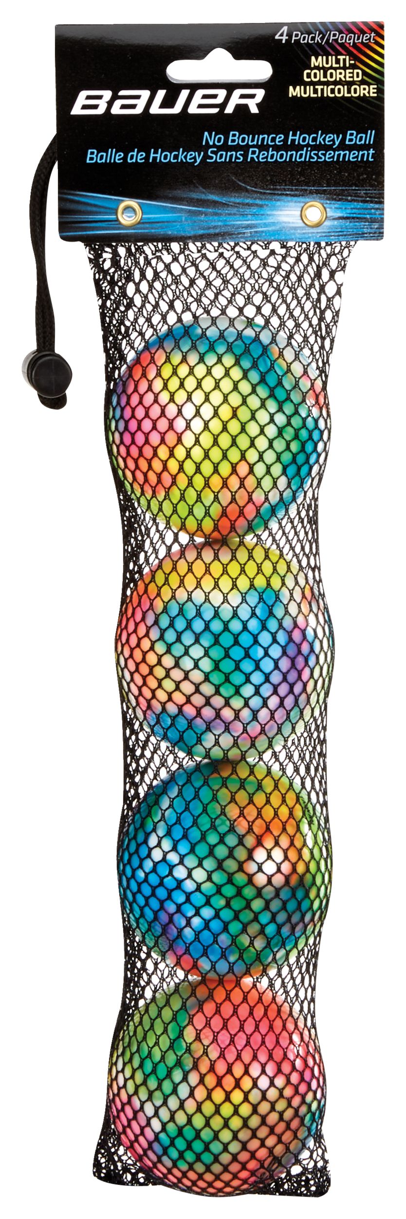 Bauer Multicoloured Hockey Ball - Case of 4
