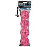 Bauer Street Hockey Ball Cool 4-pk Front_Flat