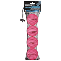 Bauer Street Hockey Ball Cool 4-pk