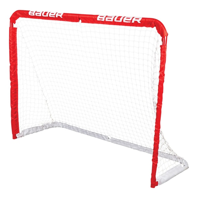 Bauer Recreational Steel Hockey Net Front_Three_Fourths_Angled_Left