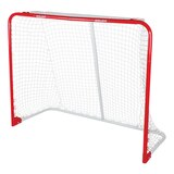 Bauer Performance Folding Steel Hockey Net Front_Three_Fourths_Angled_Left