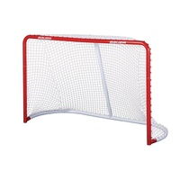 Bauer Official Performance Steel Goal Net Front_Three_Fourths_Angled_Left