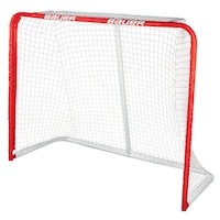 Bauer Recreational Steel Hockey Goal – 54" x 44" Front_Angled_Left