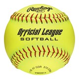 Rawlings Official League Recreational 11" Softball Front_Flat