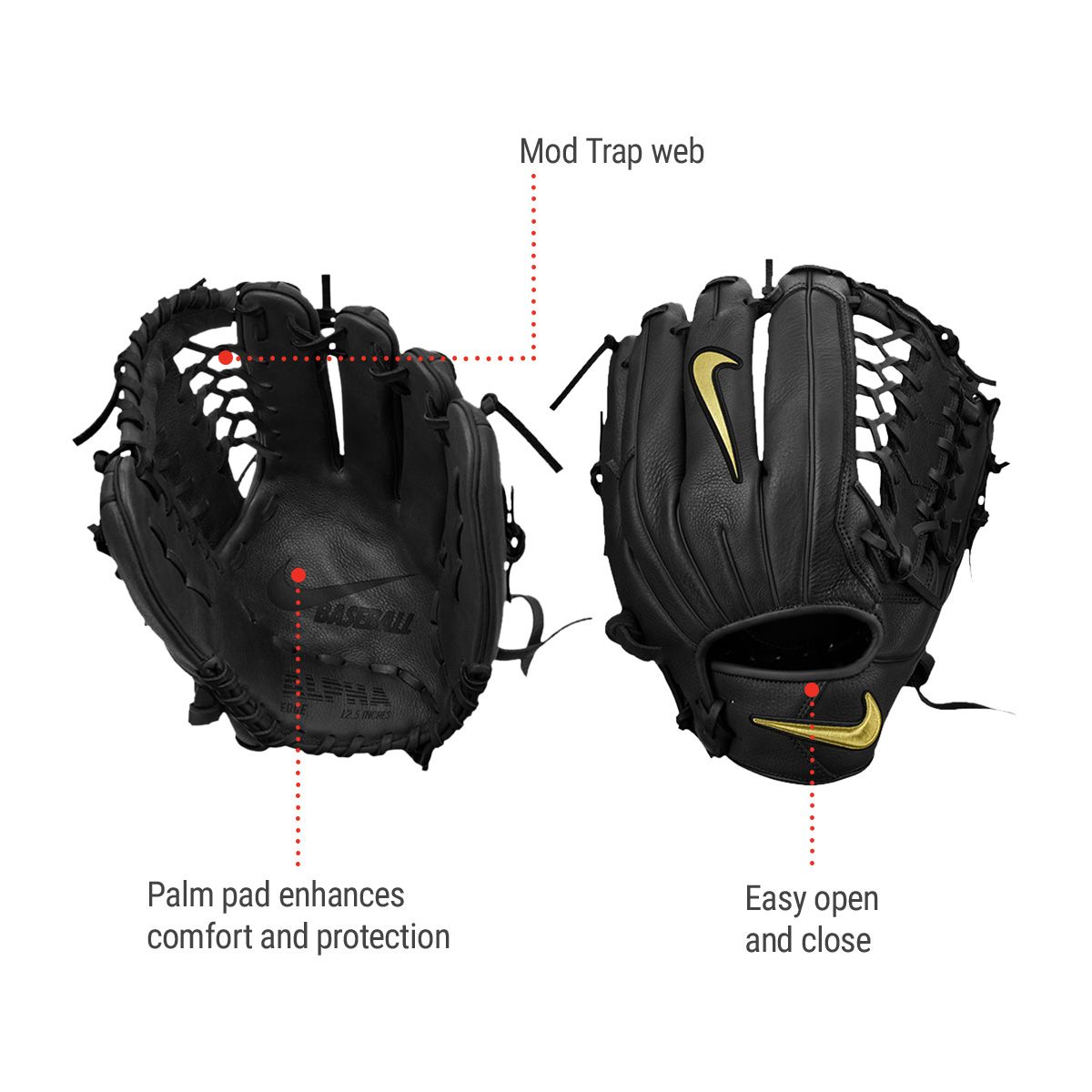 nike alpha edge baseball glove
