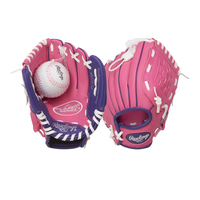Rawlings Kids Players Series 9" Baseball/Softball Glove With Ball Composite_or_Mixed