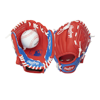 Rawlings Kids' Players Series 9" Left Hand Baseball/Softball Glove Composite_or_Mixed