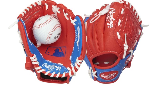 Rawlings Kids' Players Series 9" Left Hand Baseball/Softball Glove