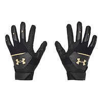 Under Armour Clean Up 21 Batting Gloves Back_Flat