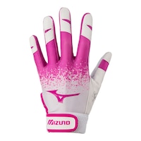 Mizuno Finch Youth Batting Gloves Back_Flat