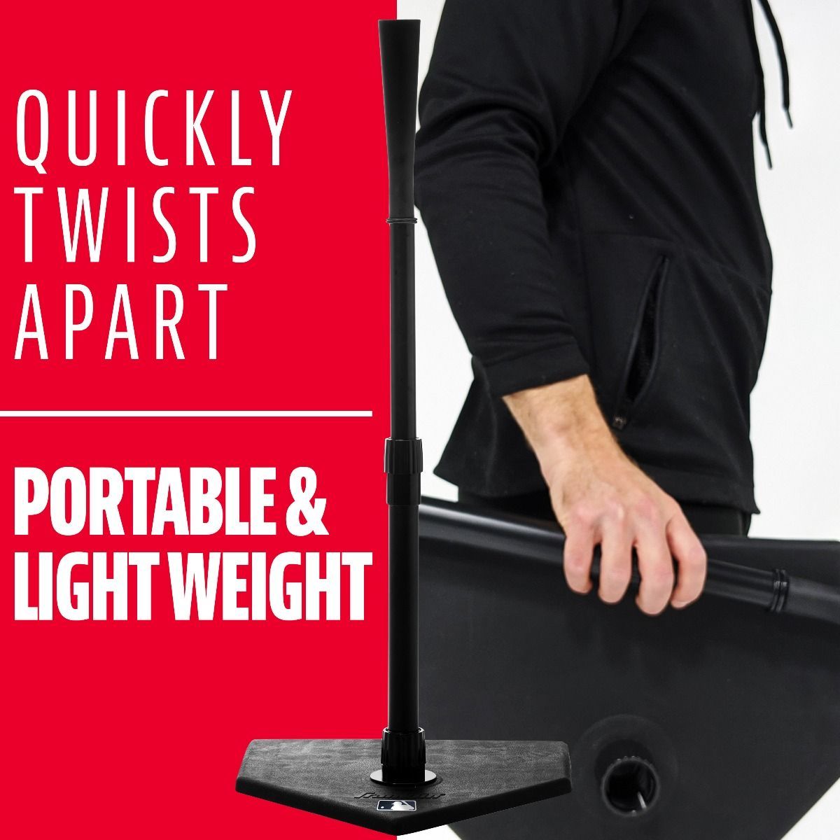 Franklin MLB Flex Top Pro Batting Tee Front_Flat