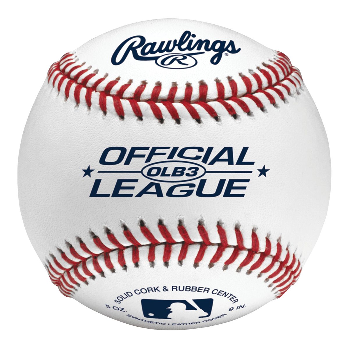 Rawlings Recreational Baseball 8U/OLB3 - 1 Dozen Front_Flat
