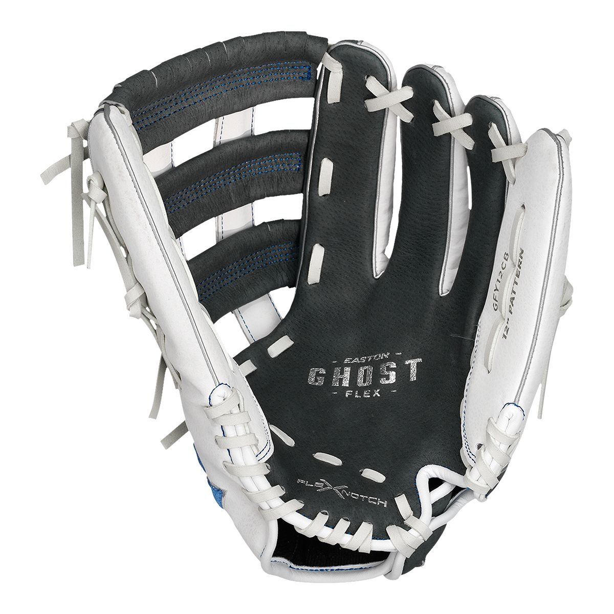 Easton Ghost Flex Fastpitch 12" Softball Glove, Right hand Throw / Left Hand Catch