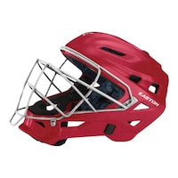 Easton Gametime Small Catchers Helmet Front_Angled_Left