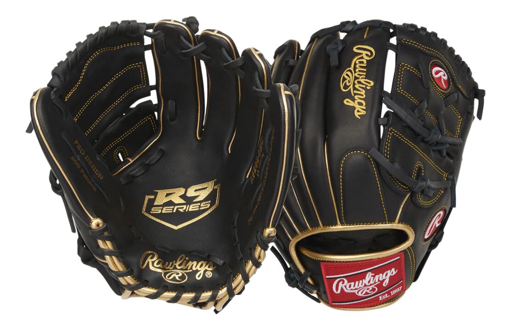 Rawlings Kids' R9 Series Solid Web 12" Right Hand Baseball Glove