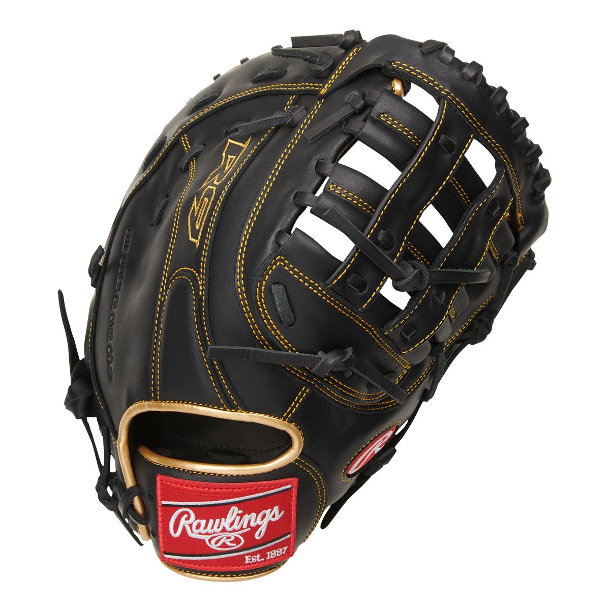Rawlings R9 Series 12.5 Inch First Base Mitt, Right Hand Catch