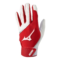 Mizuno MVP Youth Batting Gloves Back_Flat
