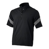Mizuno Youth Short Sleeve Baseball Hitting Jacket Front_Angled_Left