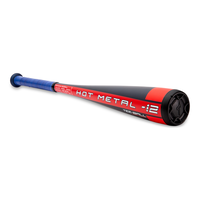 Mizuno B21-Hotmetal USA Tee Ball Bat (-12) Front_Three_Fourths_Angled_Left