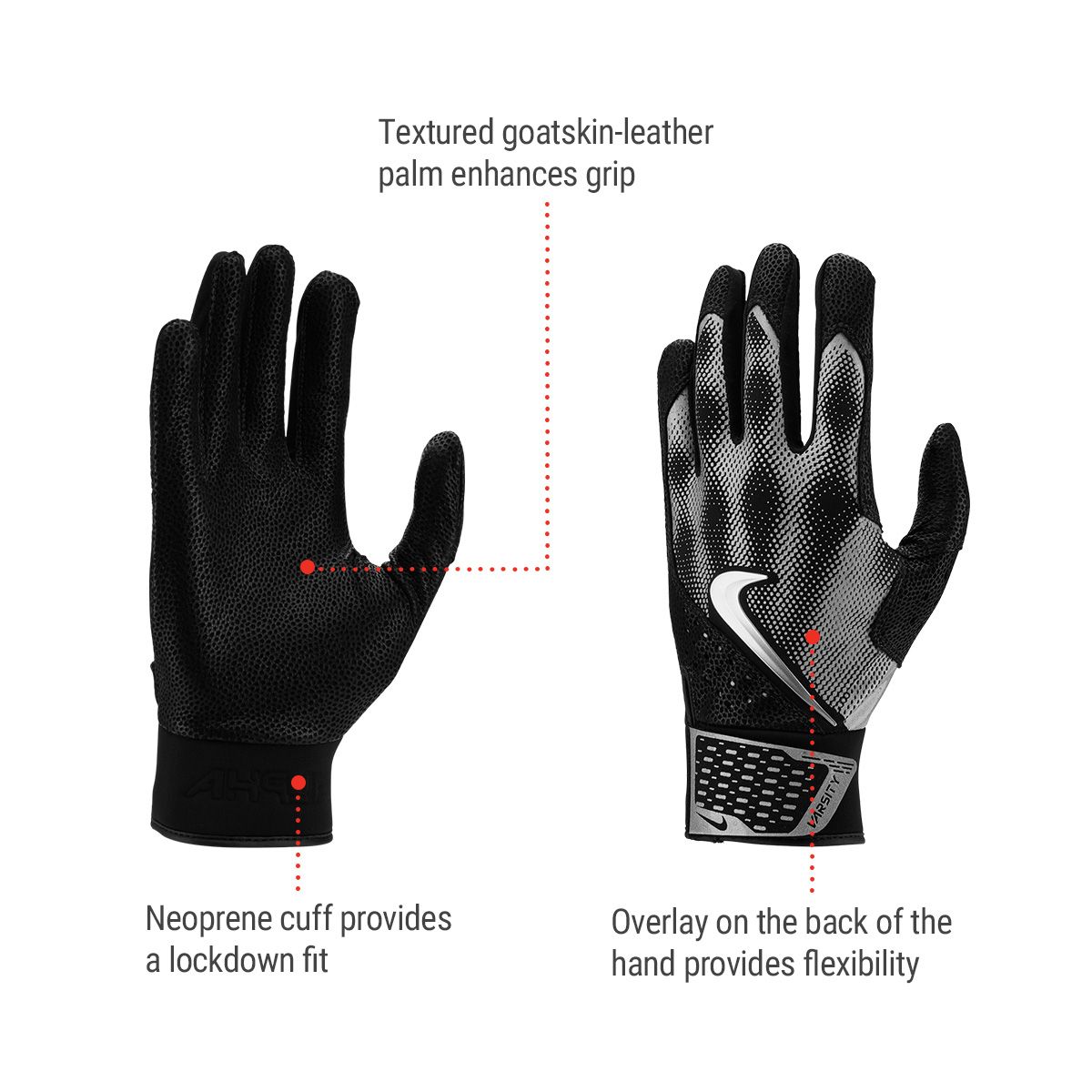 Nike Alpha Varsity Baseball Gloves