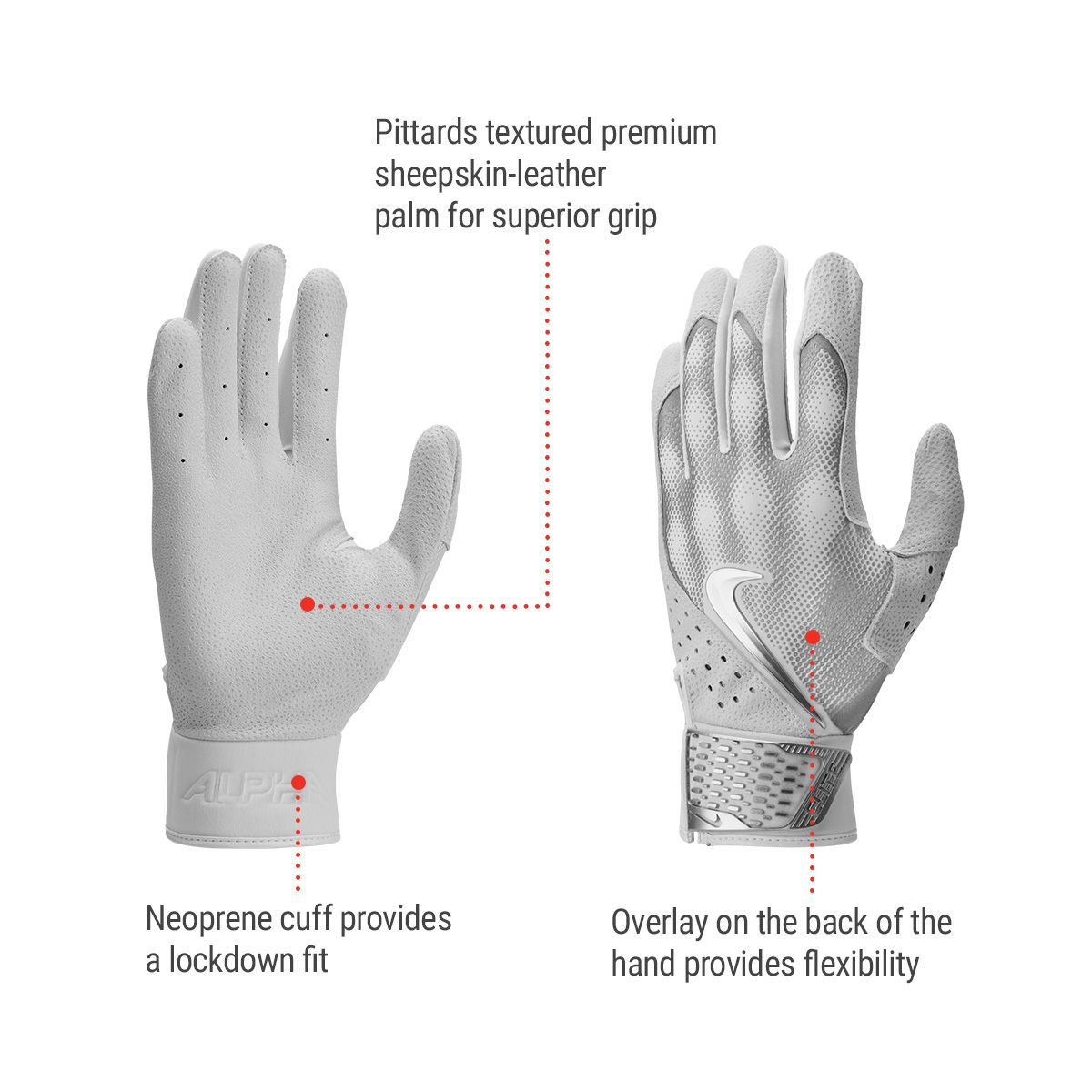 nike alpha elite glove