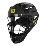 Wilson Pro Stock Umpire Helmet Front_Angled_Left