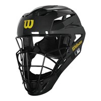 Wilson Pro Stock Umpire Helmet Front_Angled_Left