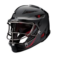 Easton Hellcat Softball Helmet Front_Three_Fourths_Angled_Left