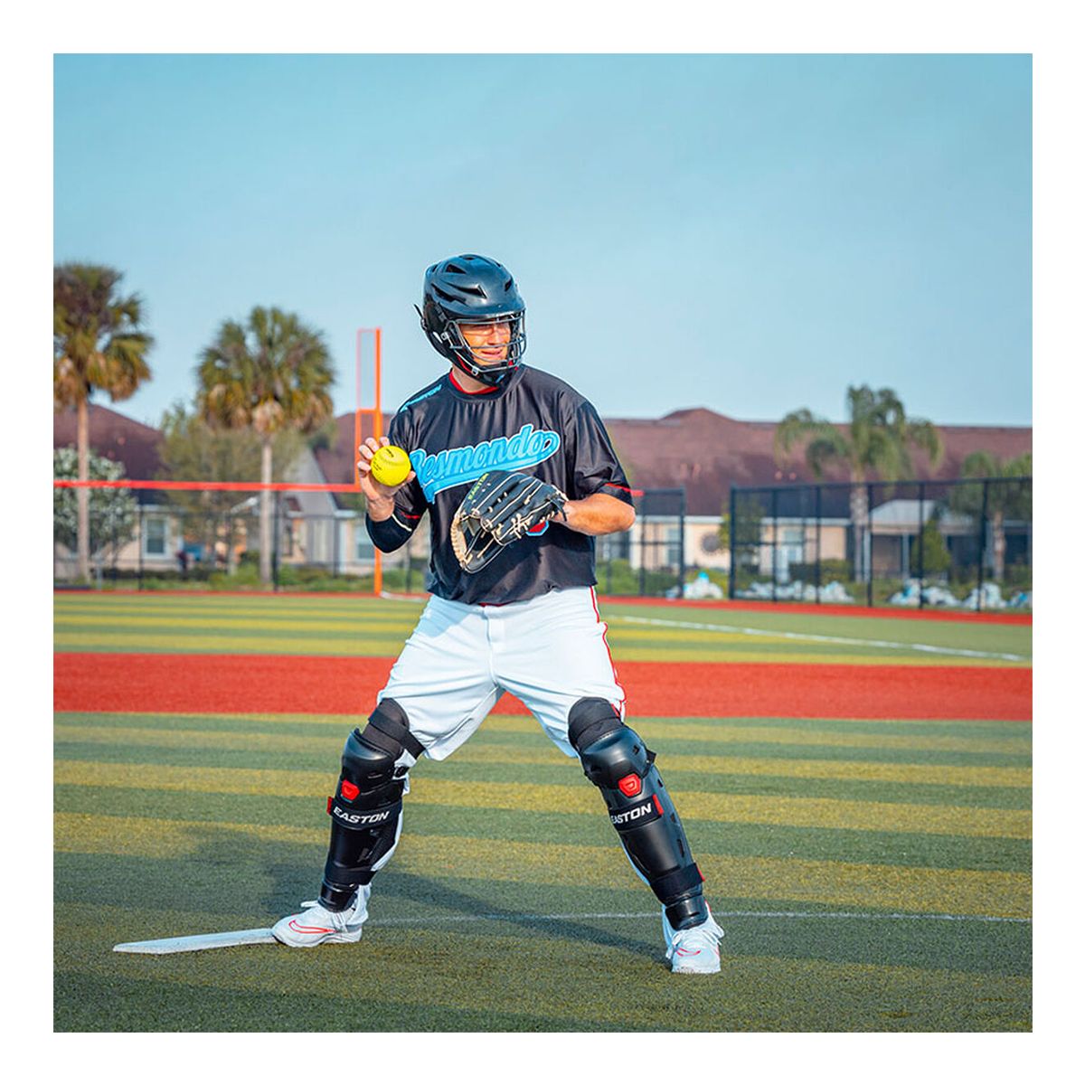 Easton Hellcat Softball Leg Guards