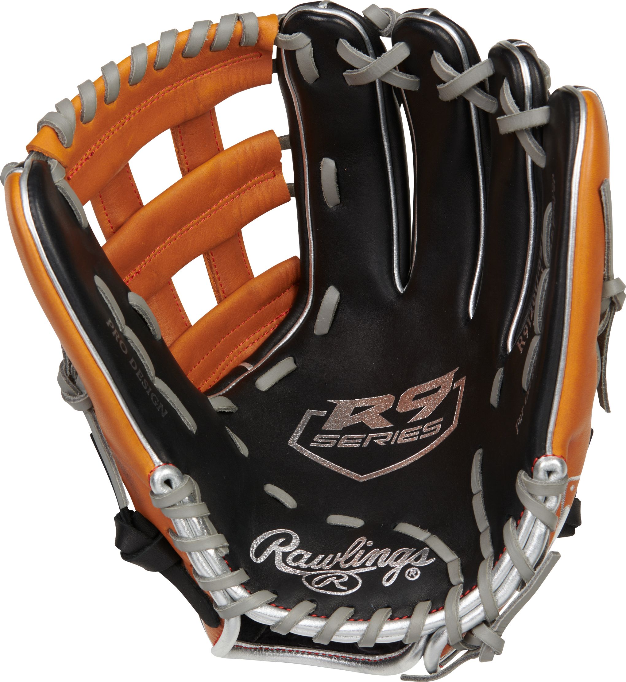 Rawlings R9 Contour 12 Inch Baseball Right Hand Catcher