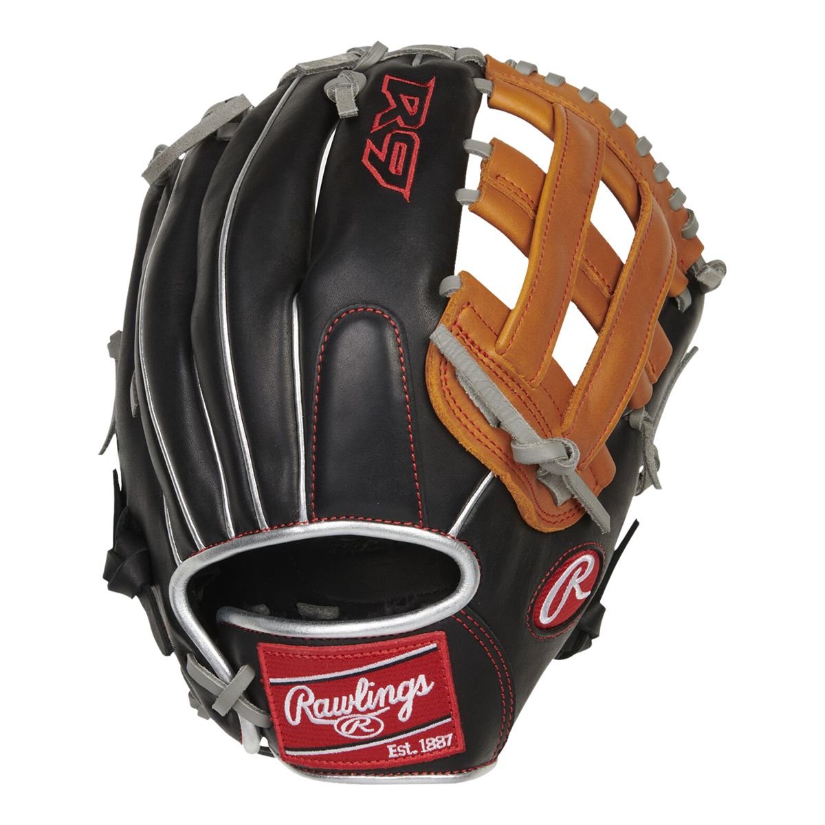 Rawlings R9 Contour 12 Inch Baseball Right Hand Catcher