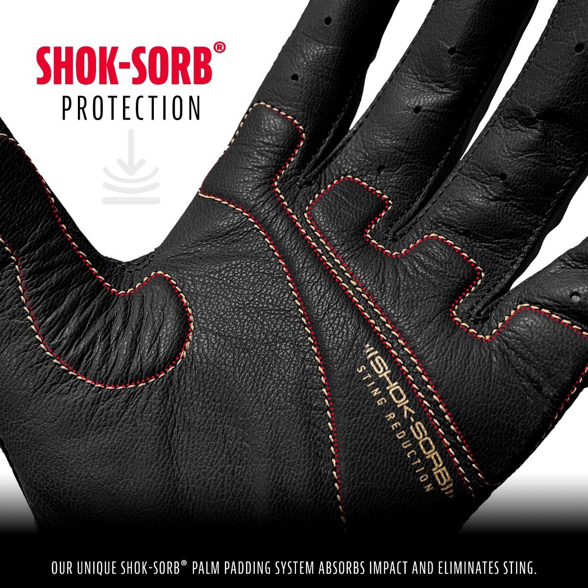 Franklin Shok Sorb X Youth Batting Gloves