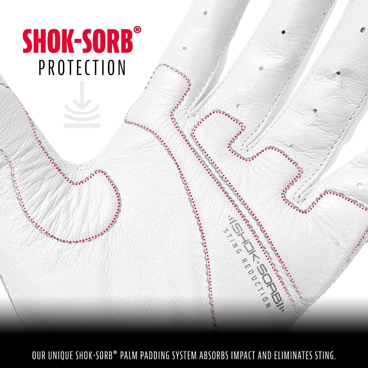 Franklin Shok-Sorb X Batting Glove