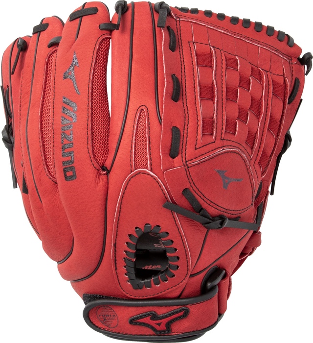 Mizuno Varsity 13-In Slowpitch Gloves Back_Flat