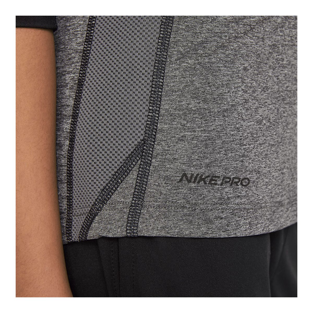 Nike Youth Dri-Fit 3/4 Baseball Sleeve Top