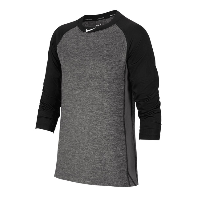 Nike Youth Dri-Fit 3/4 Baseball Sleeve Top