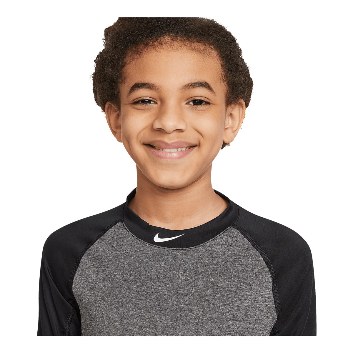 Nike Youth Dri-Fit 3/4 Baseball Sleeve Top